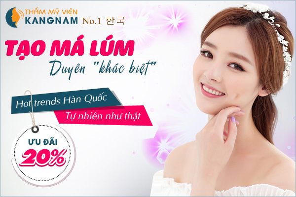 Tạo má lúm – Duyên “khác biệt”: OFF 20%