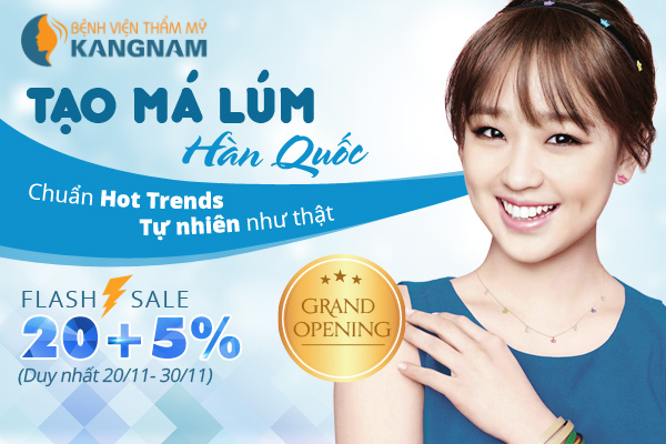 Tạo má lúm – Duyên “khác biệt”: off 25%
